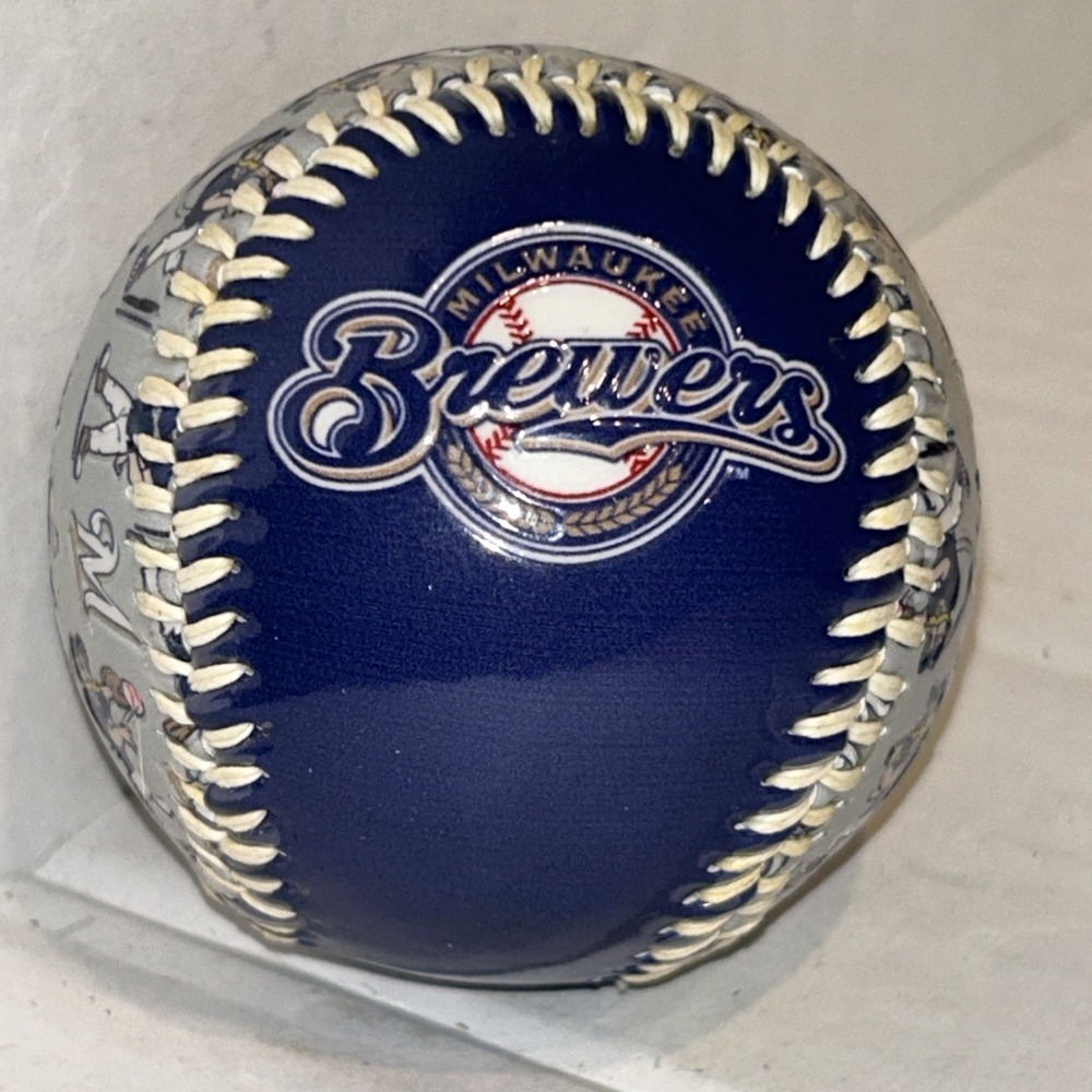 Milwaukee Brewers Baseball Rawlings Commemorative Mascot Blue